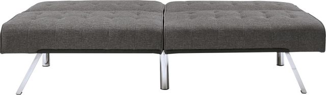 Signature Design by Ashley® Sivley Charcoal Flip Flop Armless Sofa 5