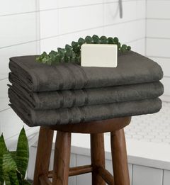 Bamboo Bath Towel - Onyx