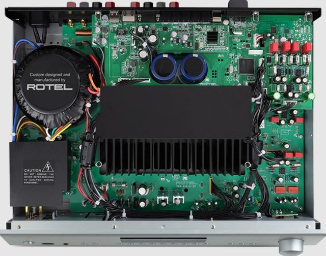 Rotel® 14 Series 2 Channel Silver Integrated Amplifier 2