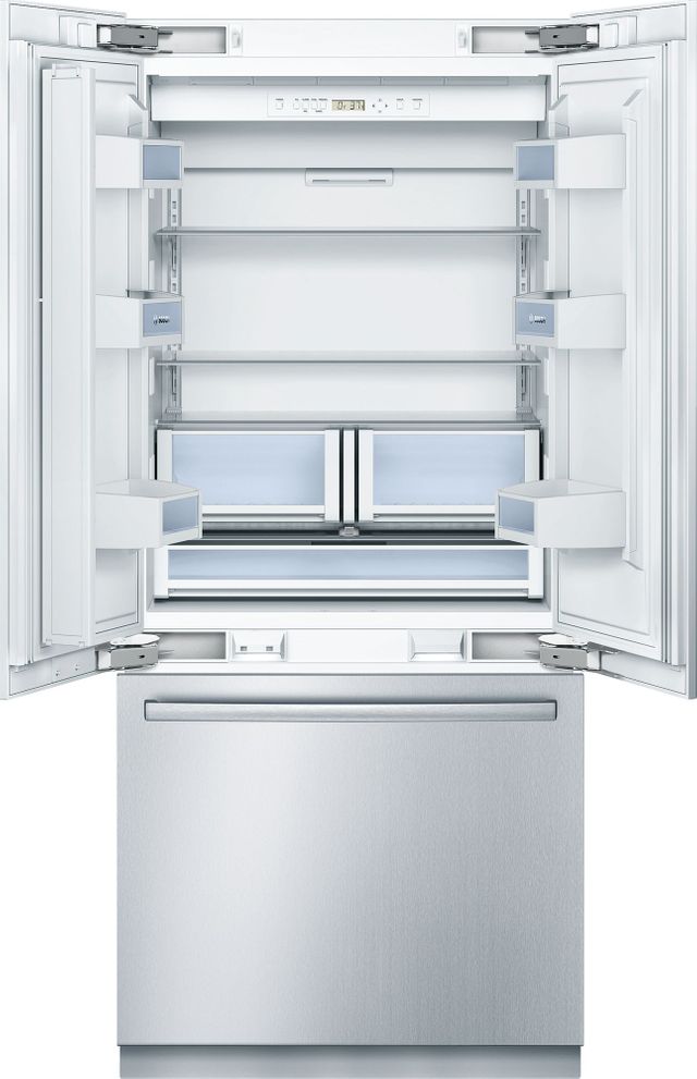 Bosch Benchmark® Series 19.5 Cu. Ft. Stainless Steel French Door Refrigerator 1