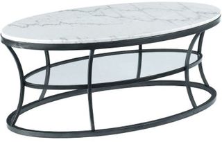 Hammary Impact Collection Multi-Color Oval Cocktail Table