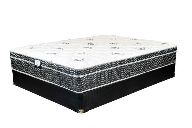 nuform 9 medium firm eurotop mattress twin