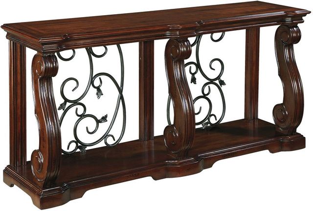 Signature Design by Ashley® Alymere Rustic Brown Sofa Table 0