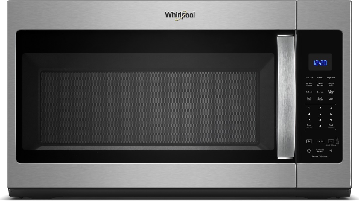 Whirlpool® 1.9 Cu. Ft. Fingerprint Resistant Stainless Steel Over the Range Microwave