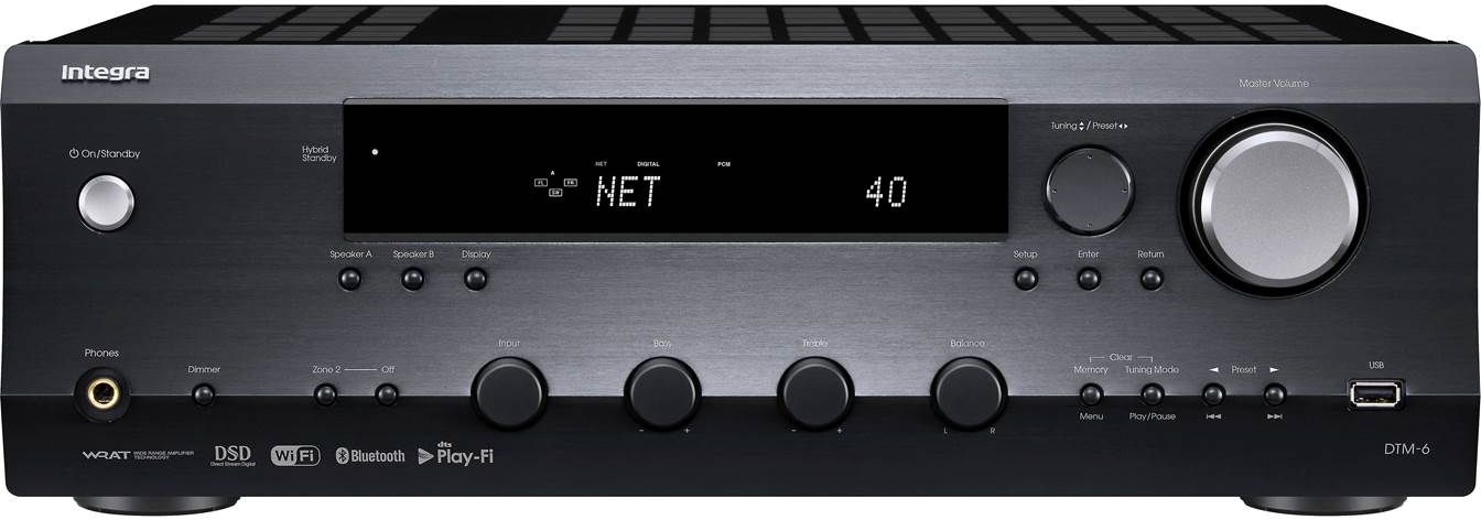 2 channel network stereo receiver