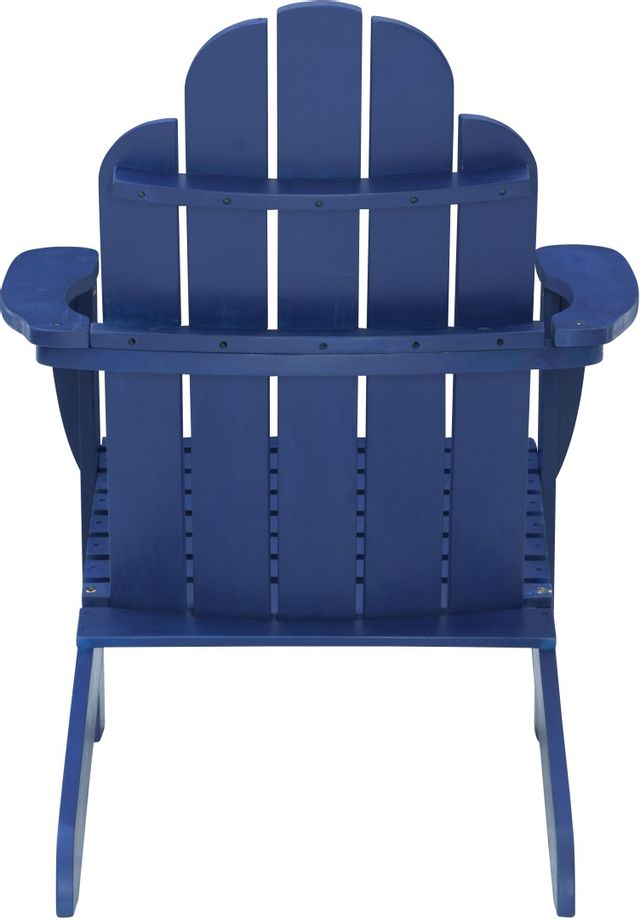 Linon Adirondack Blue Outdoor Chair-3
