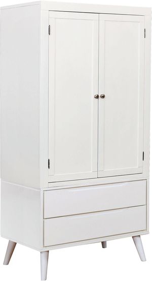 Furniture of America® Lennart II White Armoire