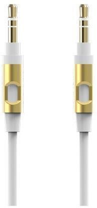 Monster® 4' Mobile Audio Cable-White/Gold 0