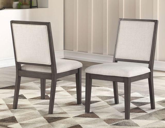 Steve Silver Co.® Mila 6 Piece Washed Grey Dining Room Set 2