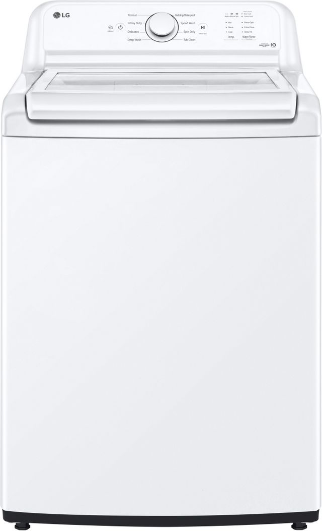 LG 4.1 Cu. Ft. White Top Load Washer-0
