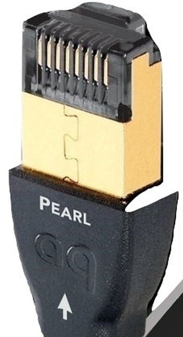 AudioQuest® RJ/E/i Pearl Set of 5 Black 0.75 M Ethernet Cable 1