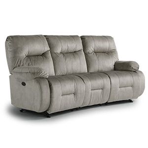 Best® Home Furnishings Brinley Graphite Power Conversation Space Saver® Sofa