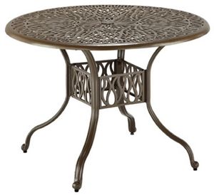 homestyles® Capri Taupe 42" Outdoor Dining Table