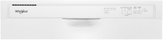 Whirlpool® 24" Stainless Steel Front Control Built In Dishwasher 4