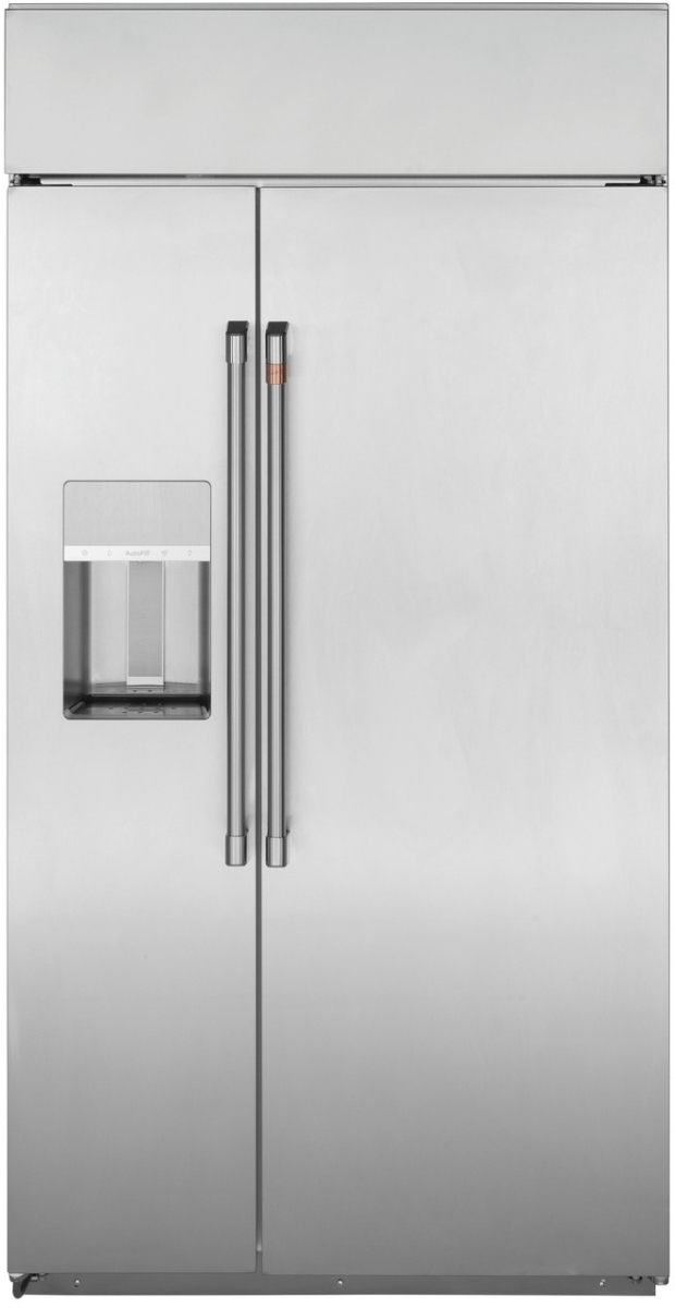 Café™ 24.5 Cu. Ft. Stainless Steel Built-In Side-by-Side Refrigerator