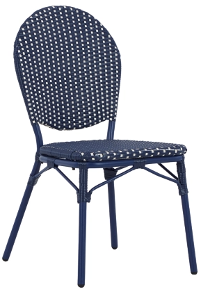 Signature Design by Ashley® Odyssey Blue Outdoor Chairs with Table Set 2