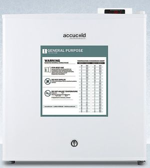 Accucold® 1.4 Cu. Ft. White Compact All-Freezer