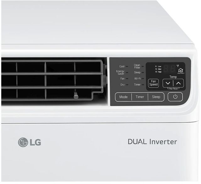 LG 9,500 BTU's White Window Air Conditioner 5