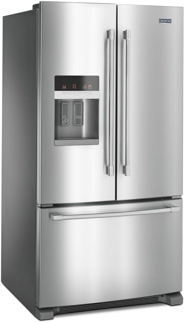 Maytag® 24.70 Cu. Ft. Fingerprint Resistant Stainless Steel French Door Refrigerator 3
