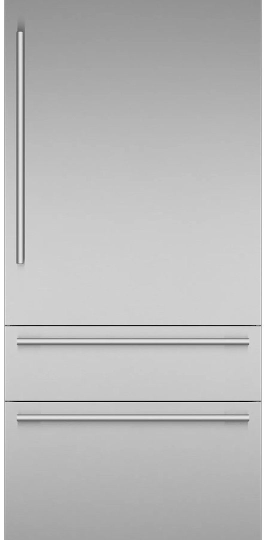 Thermador® Freedom® 36" Masterpiece® Stainless Steel Built In Counter Depth Bottom Freezer Refrigerator-0