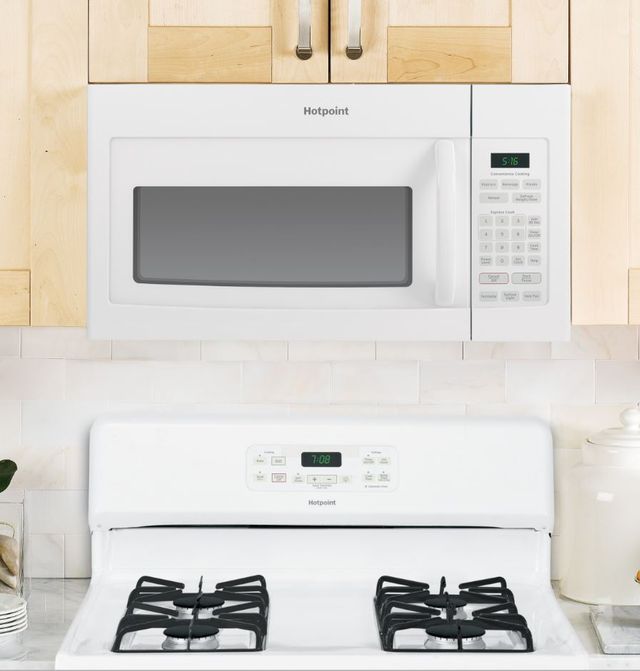 Hotpoint® 1.6 Cu. Ft. White Over The Range Microwave 14