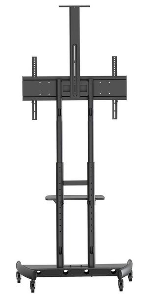 Kanto Black Rolling TV Stand