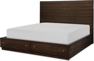 Legacy Classic Modern Austin By Rachael Ray Queen Panel Bed With Storage
