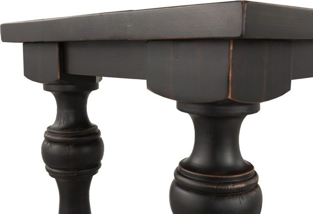 Signature Design by Ashley® Mallacar Black Sofa Table-3