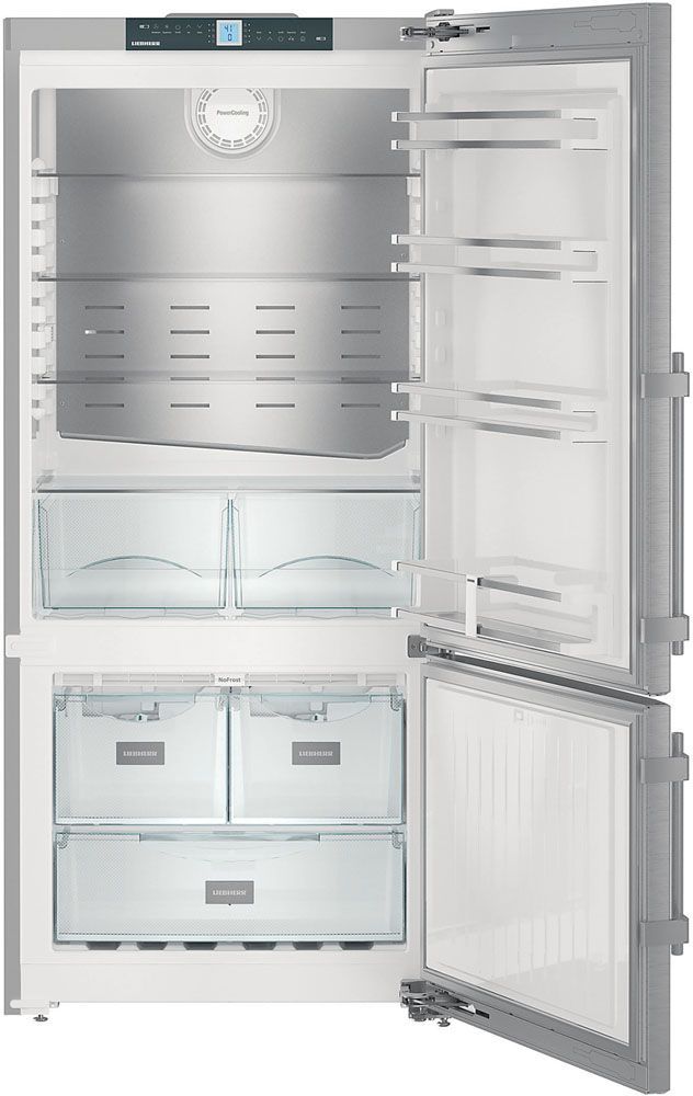 Liebherr 12.8 Cu. Ft. Stainless Steel Bottom Freezer Refrigerator 2