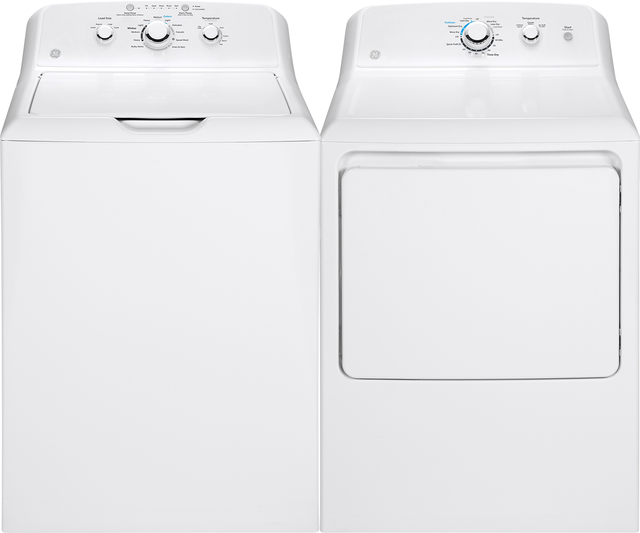 GE® White Laundry Pair-0