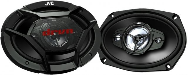 JVC drvn DR Series CS-DR6941 Black 6 x 9" 4-Way Coaxial Car Speakers