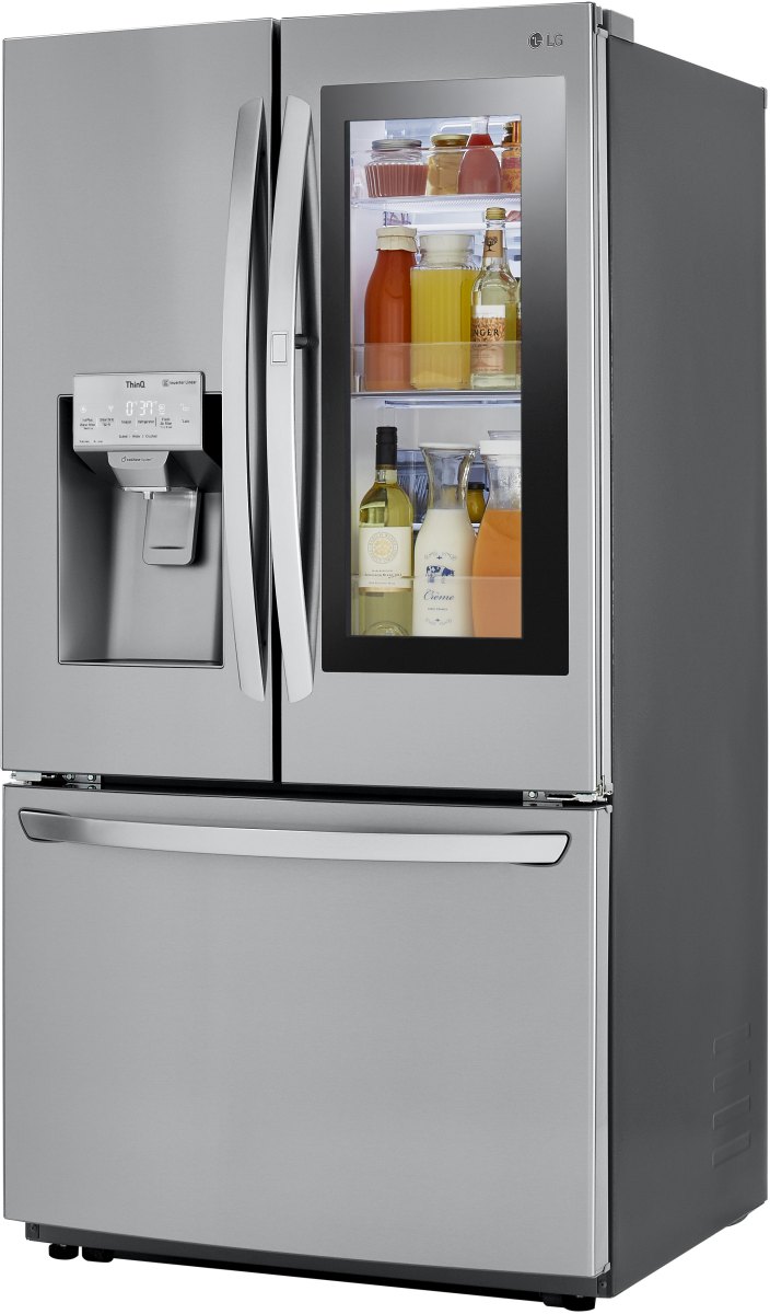 LG 26.0 Cu. Ft. Stainless Steel French Door Refrigerator | Spencer's TV ...
