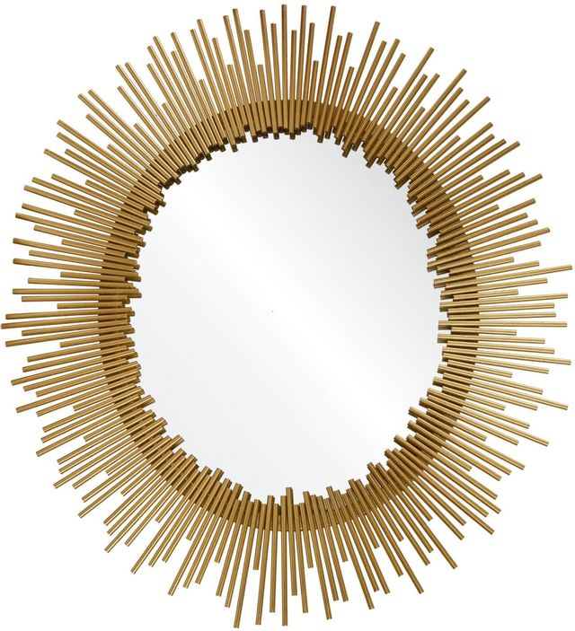 Renwil® Orwell Gold Leaf Wall Mirror | Fischer Furniture | Rapid City, SD