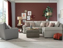 England Furniture Co. Ailor Undercurrent Flax Sectional with Chaise