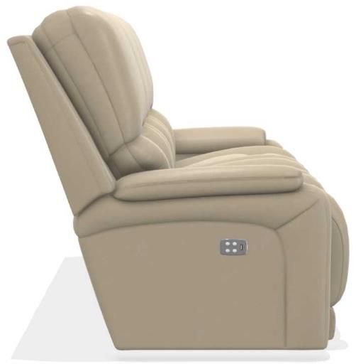 La-Z-Boy® Greyson Ice Leather Power Reclining Sofa with Headrest 2