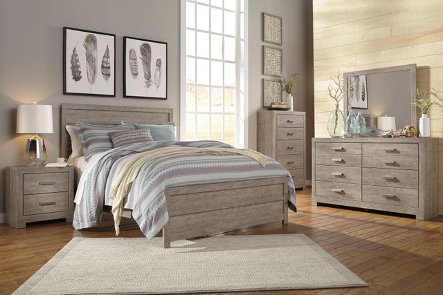 Signature Design by Ashley® Culverbach Gray Full Panel Bed 6