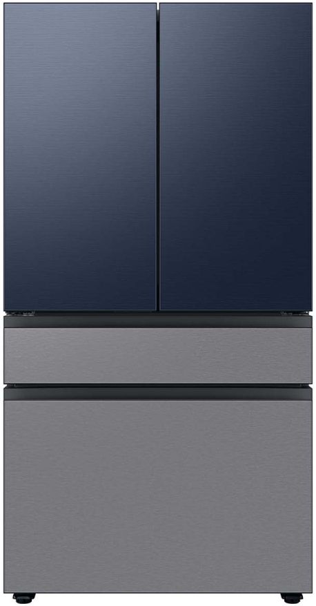 Samsung Bespoke 18" Navy Steel French Door Refrigerator Top Panel 9