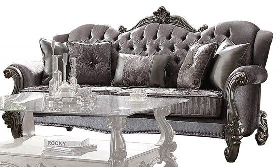 ACME Furniture Versailles Antique Platinum Sofa