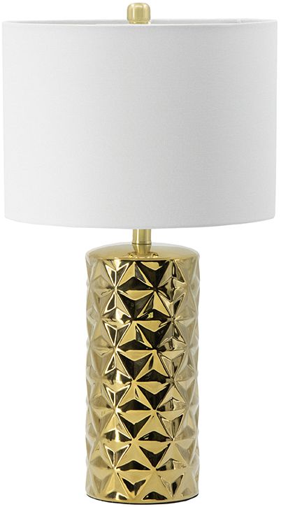 A & B Home Gold Lamp