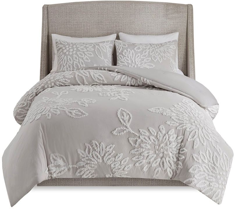 madison park grey comforter set