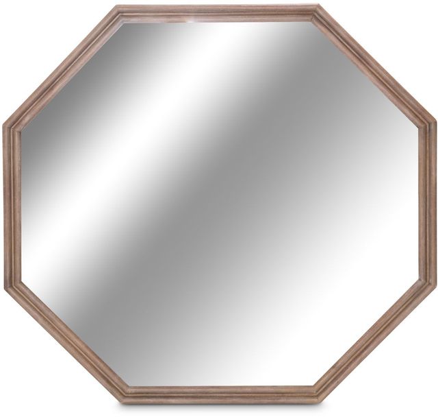Michael Amini® Hudson Ferry Driftwood Sideboard Mirror