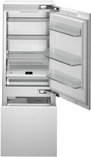 Bertazzoni 16.0 Cu. Ft. Panel Ready Built In Counter Depth Bottom Freezer Refrigerator