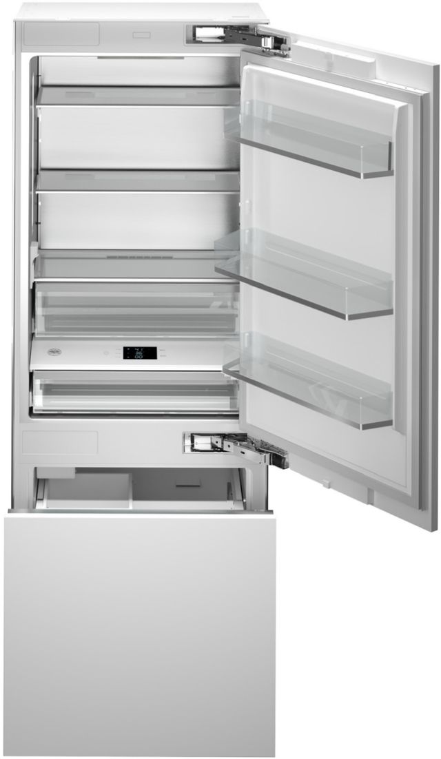 Bertazzoni 16.0 Cu. Ft. Panel Ready Built In Counter Depth Bottom Freezer Refrigerator 0