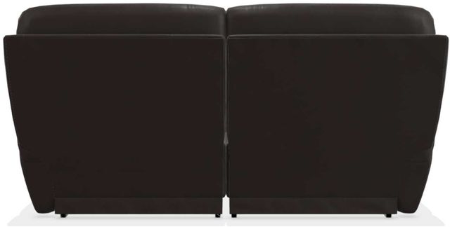 La-Z-Boy® Roman Chocolate Leather PowerRecline™ with Power Headrest 2-Seat Sofa 3