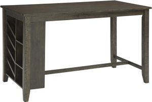 Signature Design by Ashley® Rokane Brown Counter-Height Dining Table