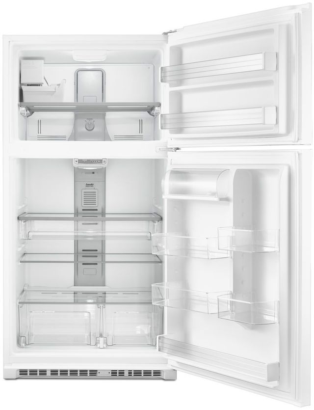 Maytag® 21.24 Cu. Ft. White Top Freezer Refrigerator 1
