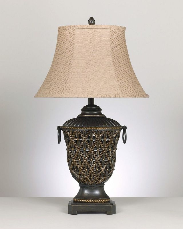 Signature Design by Ashley® Redella Bronze Gold Table Lamp 2