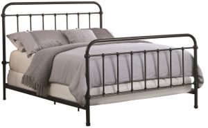 Coaster® Livingston Dark Bronze Full Metal Bed