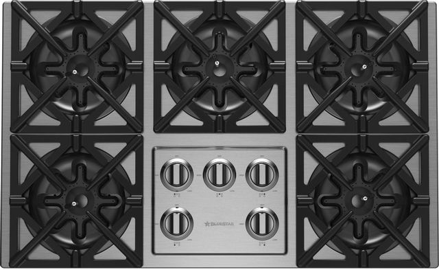 BlueStar® 36" Stainless Steel Natural Gas Cooktop