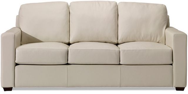 Campio Furniture Legacy Leather San Fransisco Off-White Sofa | Chediac ...